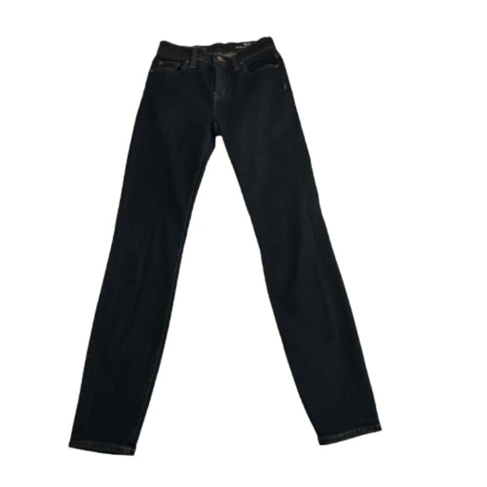 J. Crew Women's Size 26 Navy Dark Blue Denim High Rise Skinny Casual Jean Pants